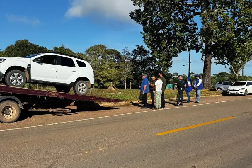 Apreensão de veículo em Itupiranga