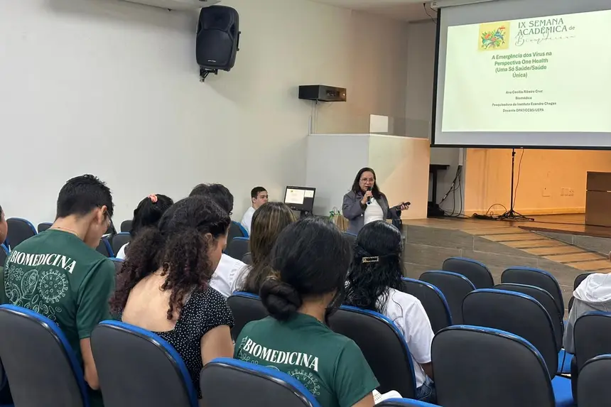Palestra na IX Semana Acadêmica de Biomedicina no CCBS/Uepa