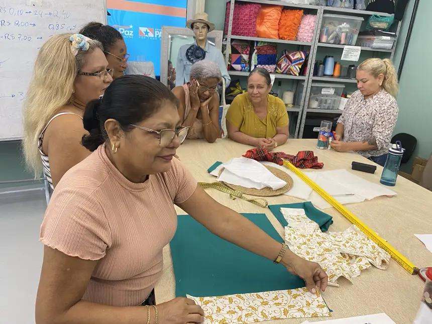 Curso de Mesa Posta na Usina da Paz Guamá