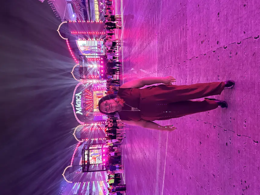 A servidora Wilma Ferreira elogiou a estrutura e a segurança do estádio 