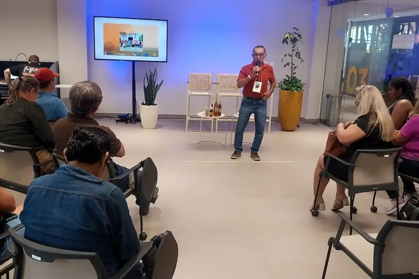 Osvaldo Rebelos, da Agro mel, defende a IG para o mel de São João de Pirabas e a importância aos produtores