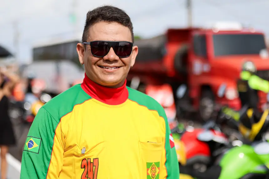 Diógenes Franklin Presidente da associação de mototaxista de Barcarena Credcidadão