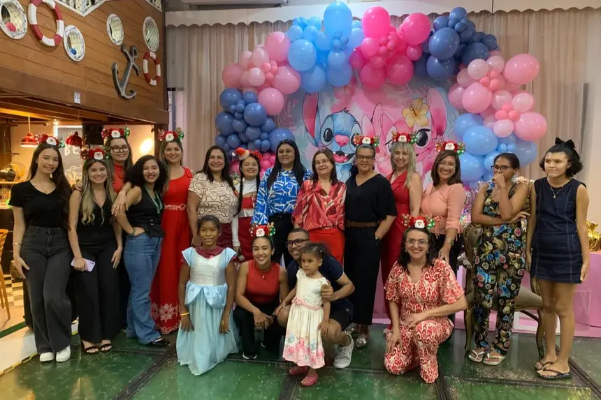 A equipe multiprofissional do Hemopa esteve presente durante a ação.