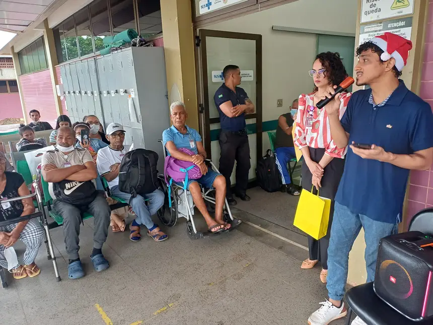 Cantor Jheiel Wesley também se apresentou