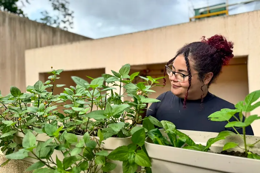 Engenheira ambiental, Rayane Pereira