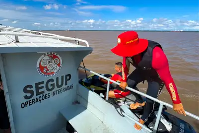 notícia: Gflu capacita agentes de segurança para pilotagem 