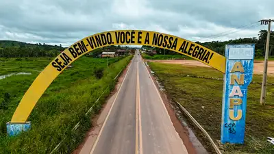 galeria: ANAPU - Entrada da cidade, Rio Anapu, rio na fazenda Para Pedro