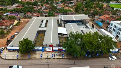 galeria: ESCOLA E.E.E.F.M SANTA CLARA, ANAPU - IMAGENS DE DRONE - AÉREAS