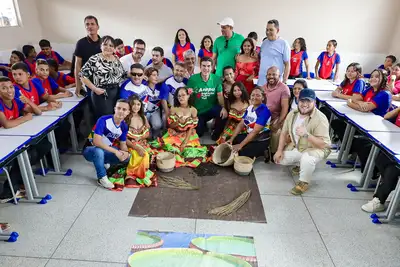 notícia: Em Anapu, Governo do Pará entrega 162ª escola estadual totalmente reconstruída e equipada