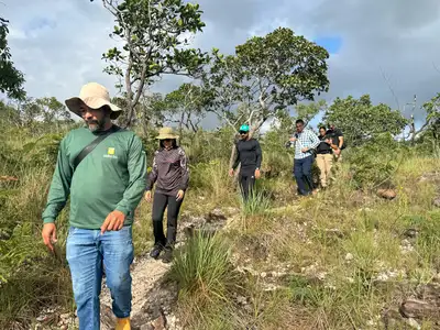 notícia: Ideflor-Bio e MPPA realizam visita técnica no Parque Estadual da Serra dos Martírios/Andorinhas