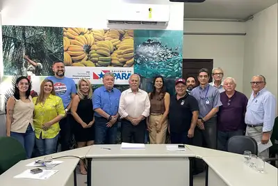 notícia: Sedap reúne com representantes de produtores de açaí para tratar da participação da cadeia na COP 30