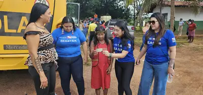 notícia: Seaster realiza capacitações e serviços de cidadania em territórios indígenas do Araguaia  