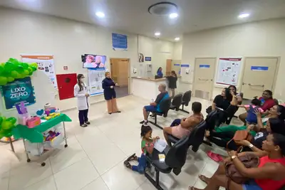 notícia: Em Capanema, Hospital Regional dos Caetés disponibiliza ações pelo Dia do Lixo Zero
