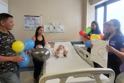 notícia: Projeto de Humanização do Pronto-Socorro Dr. Roberto Macedo celebra alta de paciente de Medicilândia 