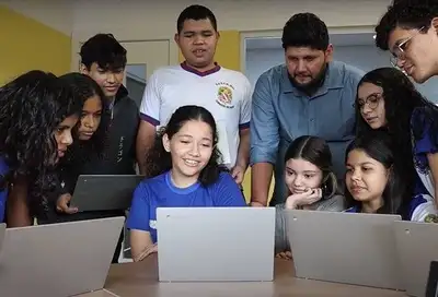 notícia: Estudantes da rede estadual avançam para a 4ª fase da Olimpíada Nacional de Inteligência Artificial