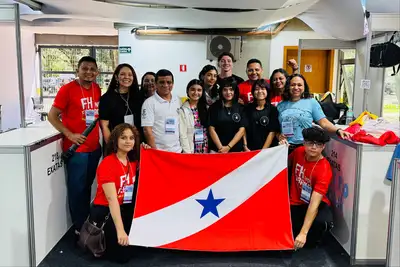 notícia: Estudantes estaduais de Monte Alegre conquistam prêmio destaque na Feira Brasileira de Ciências e Engenharia 2025