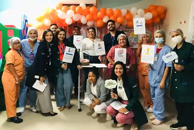 notícia: Hospital Santa Rosa promove ação em comemoração ao Dia Nacional de Segurança do Paciente
