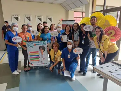 notícia: Hospital Regional do Baixo Amazonas destaca ações para a segurança do paciente