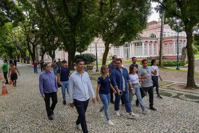 galeria: Theatro da Paz recebe visita do Iphan e avança na candidatura a Património Mundial da Unesco