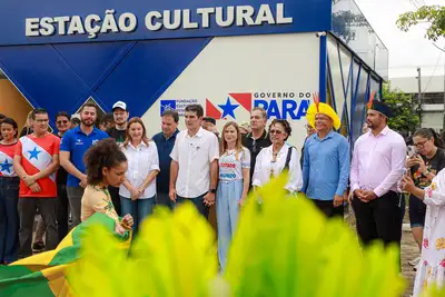 galeria: Agenda Governador Marabá Entrega Estação Cultural