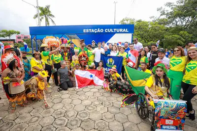 notícia: Celebrando 112 anos, Estado presenteia Marabá com Estação Cultural e amplia acervo de bibliotecas públicas na região