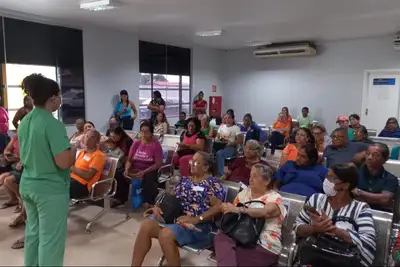 notícia: Hospital Regional do Leste promove ação educativa sobre o autismo para usuários e acompanhantes
