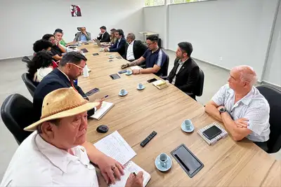 notícia: Reunião discute dupla afetação no Parque Estadual Charapucu