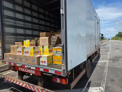 notícia: Sefa apreende mais de R$ 43 mil em cosméticos e móveis em Cachoeira do Piriá