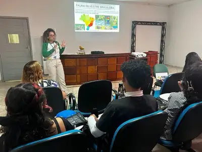 notícia: Ideflor-Bio realiza palestras sobre temas ambientais para moradores da Ilha de Cotijuba