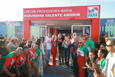 notícia: Governo do Pará entrega unidade do Creches por Todo o Pará em Almeirim