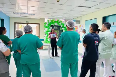 notícia: Hospital Público do Marajó promove ação para prevenir riscos ocupacionais na unidade