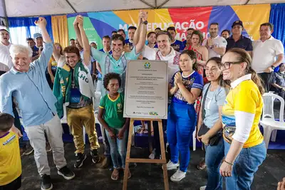 notícia: Bagre, no Marajó, fortalece o ensino infantil com a primeira creche do município