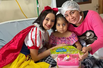 notícia: Sorrisos e imaginação ocupam alas pediátricas do Hospital Regional do Tapajós