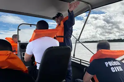 notícia: Agentes do Grupamento Fluvial são capacitados em condução de embarcações 
