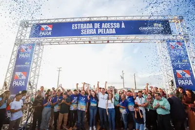 notícia: Curionópolis comemora 37 anos de emancipação com nova estrada para Serra Pelada
