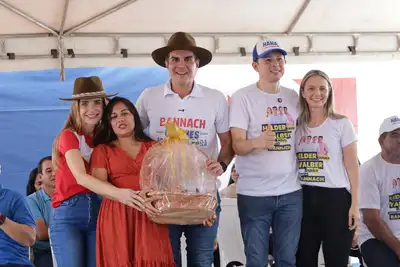 notícia: Estado leva ajuda humanitária a mais de 600 famílias afetadas pelas chuvas em Bannach