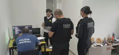 notícia: PC prende homem em flagrante por armazenar conteúdo sexual infantojuvenil