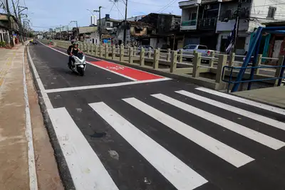 notícia: Moradores da Terra Firme celebram um ano da entrega do canal da Cipriano Santos, em Belém