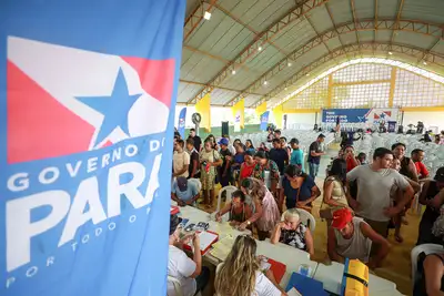 notícia: Governo do Pará realiza maior entrega de títulos de terra em Viseu