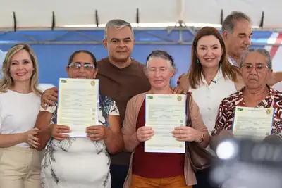 notícia: Governo do Pará entrega 426 títulos de terra fortalece comunidades de Bragança