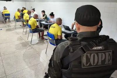 notícia: Em Salinópolis, Seap e DPE-PA realizam 36ª etapa do Projeto Cidadania no Cárcere 