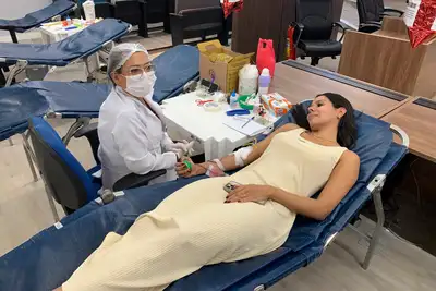 notícia: Hemopa leva campanha de doação ao TCM-PA e mobiliza servidores no Telégrafo