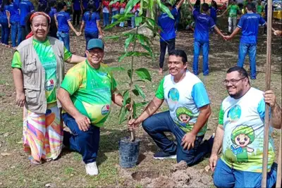 notícia: Emater participa de 19ª Caminhada Ecológica em Igarapé-Açu   