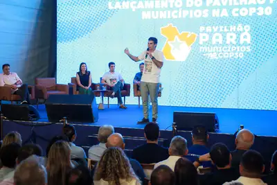 notícia: Pavilhão Pará - Municípios na COP30 reúne cidades paraenses em torno de inovação, sustentabilidade e cultura