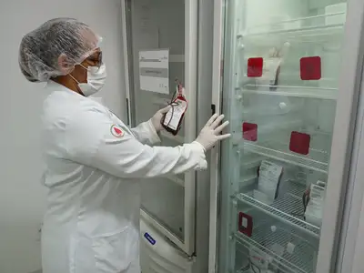 notícia: Hospital Jean Bitar incentiva doação de sangue entre os usuários e colaboradores