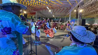 notícia: Pássaros e bois encantam público do Arraial de Todos os Santos neste sábado (14) no Centur