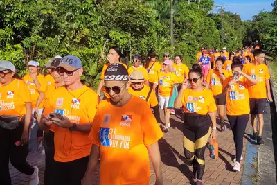 notícia: Hemopa promove 8ª Caminhada Pela Vida no Parque do Utinga para estimular solidariedade