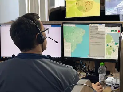 notícia: Novo sistema agiliza a localização das chamadas de urgência e emergência feitas ao Ciop