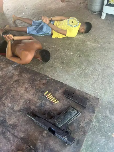 notícia: Operação Esparavel II: suspeitos de associação criminosa são presos após fuga em área de mata no Pará