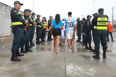 notícia: Operação integrada mobiliza mais de 1.400 agentes no jogo entre Remo e Paysandu